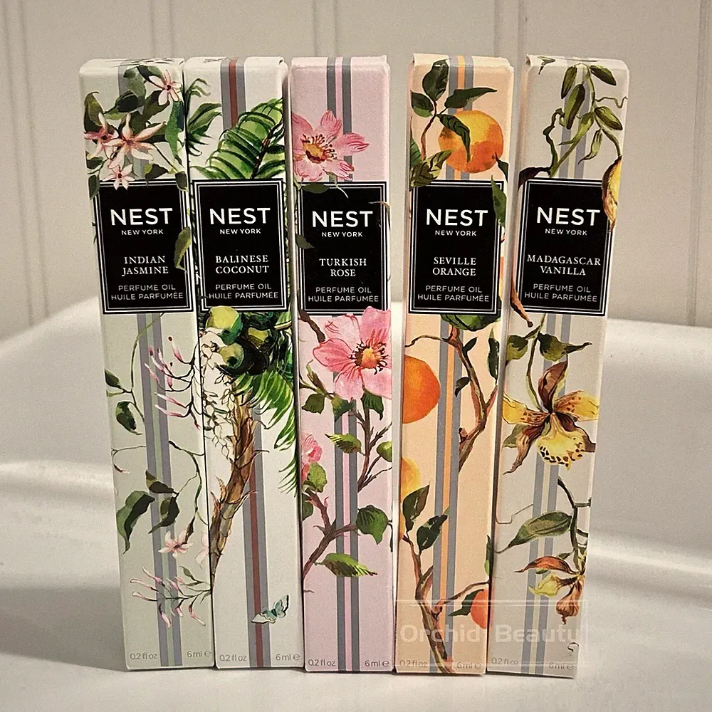 New NEST Perfume Oil Rollerball Travel size 6 ml/0.12 oz~Choose your Scent